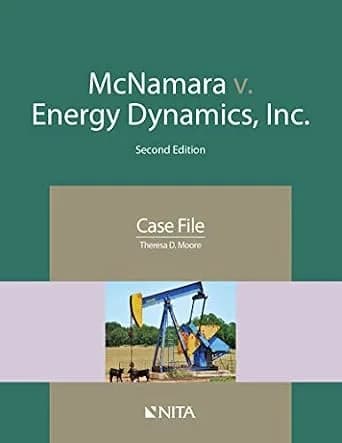و دانلود نسخه کامل کتاب زبان اصلی McNamara v. Energy Dynamics, Inc.: Case File (NITA) | دانلود کتاب خارجی