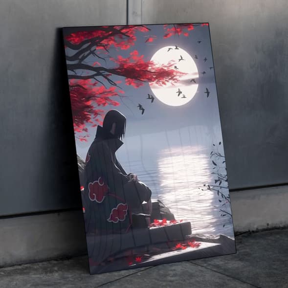 متال پوستر ایتاچی از انیمه ناروتو Naruto با کد A-52