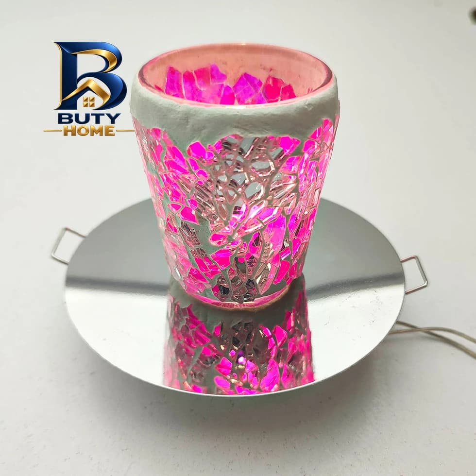 قاب چراغ هالوژن مدل دکوراتیو طرح کریستال پایه G۴ کد G۱۶ بسته ۲ عددی اصل — تصویر ۷