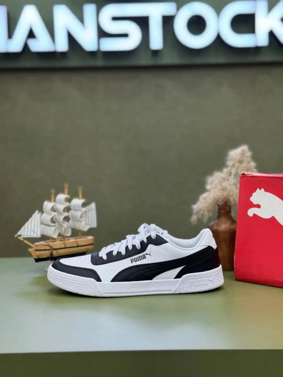 کتونی پو.ما مدل Puma Caracal مشکی سفید — تصویر ۳