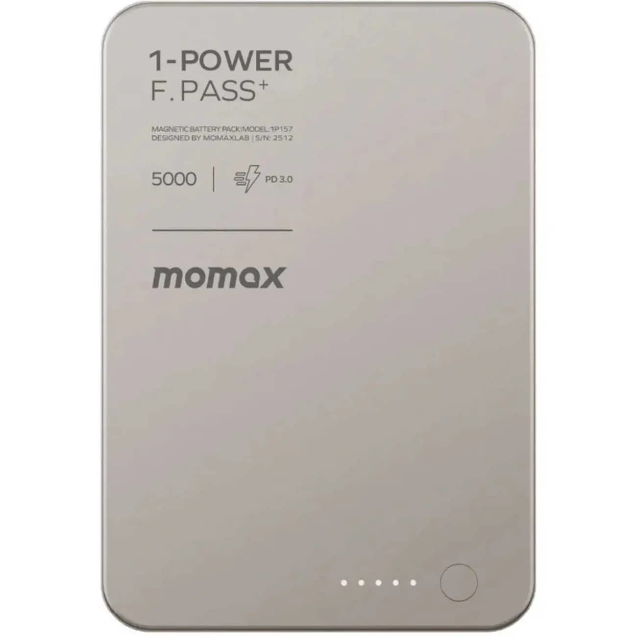 پاوربانک مگ سیف 5000 میلی آمپر مومکس مدل Momax IP-157 — تصویر ۴
