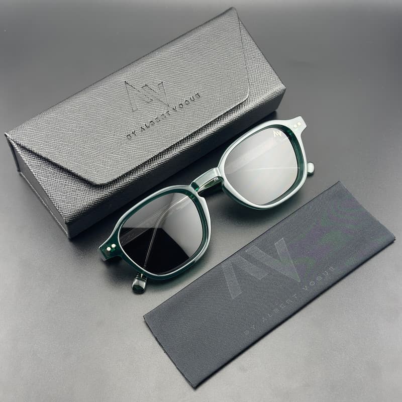 عینک آفتابی پنتوس (Pantos) آلبرت وگ مدل SZ8208 Cyan Teal — تصویر ۶