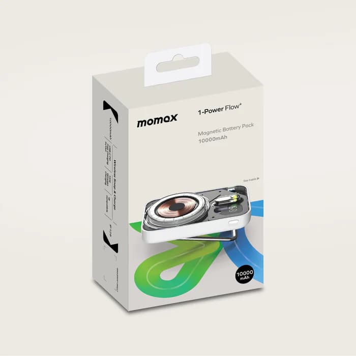 پاوربانک مگ سیف 10000 میلی آمپر مومکس مدل Momax IP-128 — تصویر ۵