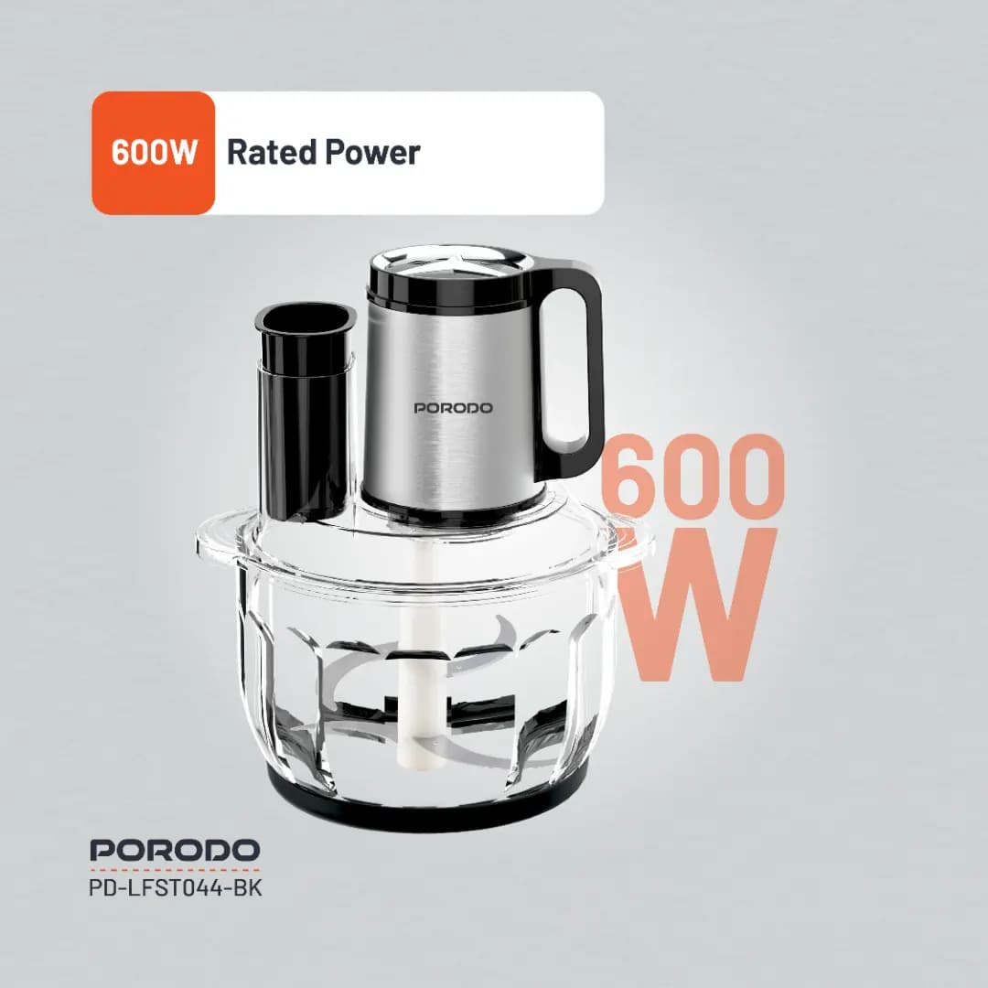 غذاساز 5 لیتری پرودو Porodo Lifestyle Meat Chopper Food Processor — تصویر ۶