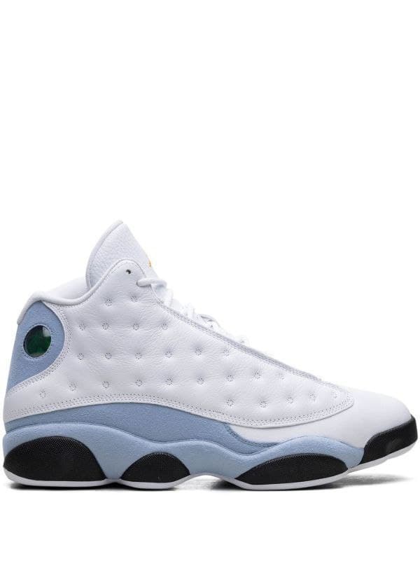 نایک ایر جردن ۱۳ آبی سفید Nike air jordan 13 Blue White