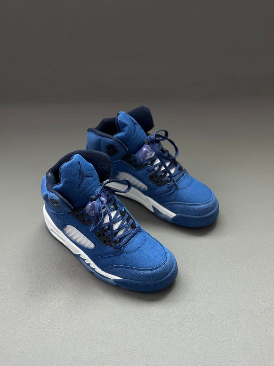 نایک ایر جردن ۵ آبی Nike air jordan 5 blue — تصویر ۳