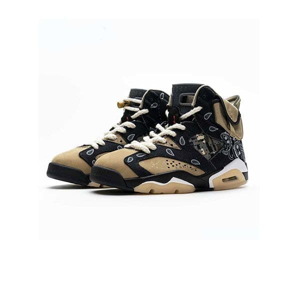 نایک ایرجردن ۶ تراویس اسکات باندانا Nike air jordan 6 x travis scott bandana — تصویر ۲