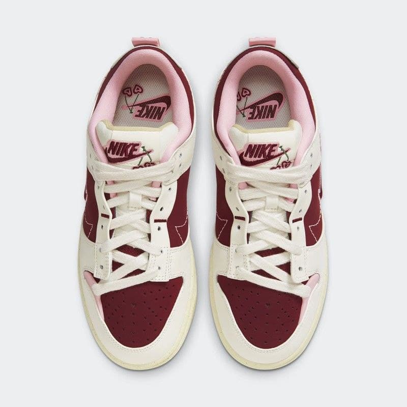 نایک اس بی دانک بدون ساق دیسراپت ولنتاین Nike sb dunk low disrupt 2 valentines day — تصویر ۵