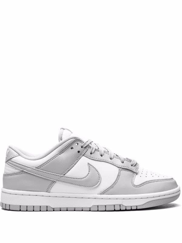 نایک اس بی دانک بدون ساق طوسی سفید Nike sb dunk low grey fog