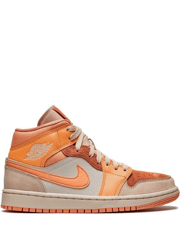 نایک ایر جردن ۱ ساقدار اپریکات نارنجی Nike air jordan 1 apricot