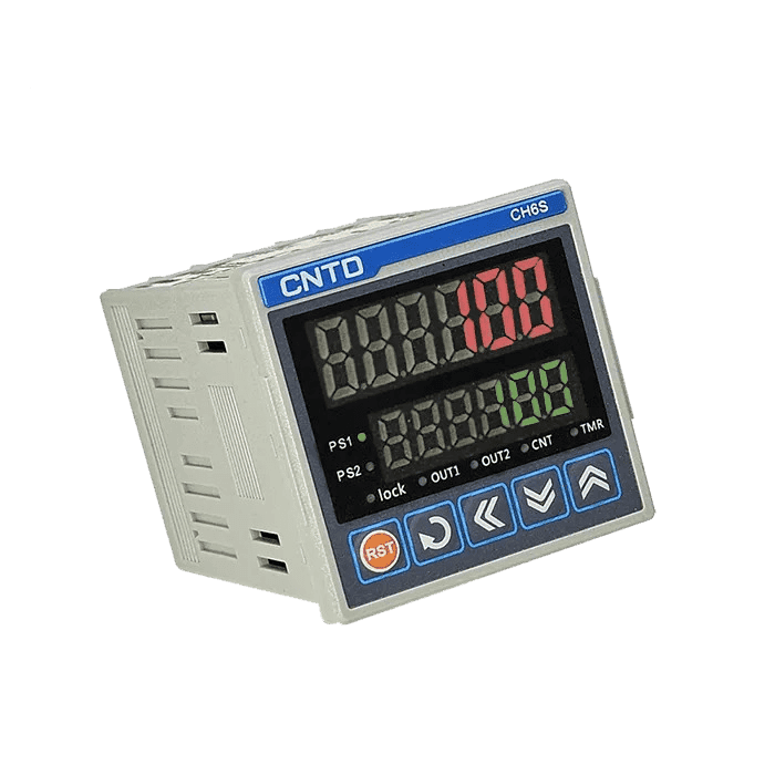 تایمر کانتر دیجیتال تابلویی CNTD مدل CH6S-2P4 — تصویر ۳