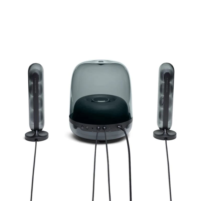 اسپیکر دسکتاپ هارمن کاردن مدل soundsticks 4 black — تصویر ۲