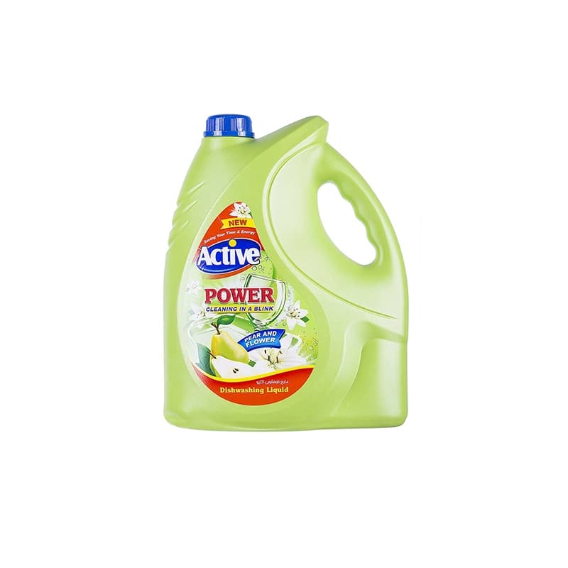 مایع ظرفشویی اکتیو مدل Lime and Flower مقدار 3750 گرم