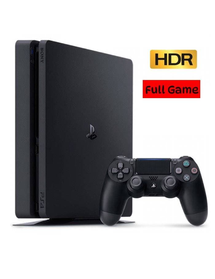 کنسول بازی پلی استیشن 4 اسلیم اروپا یک ترابایت فول بازی سونی- playstation 4 slim europe