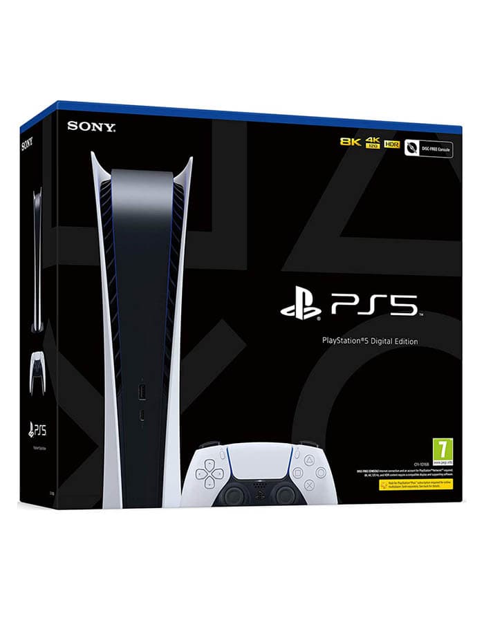 کنسول بازی پلی استیشن 5 دیجیتال فت 825 گیگابایت سونی اروپا 2016- playstation 5 digital fat — تصویر ۳