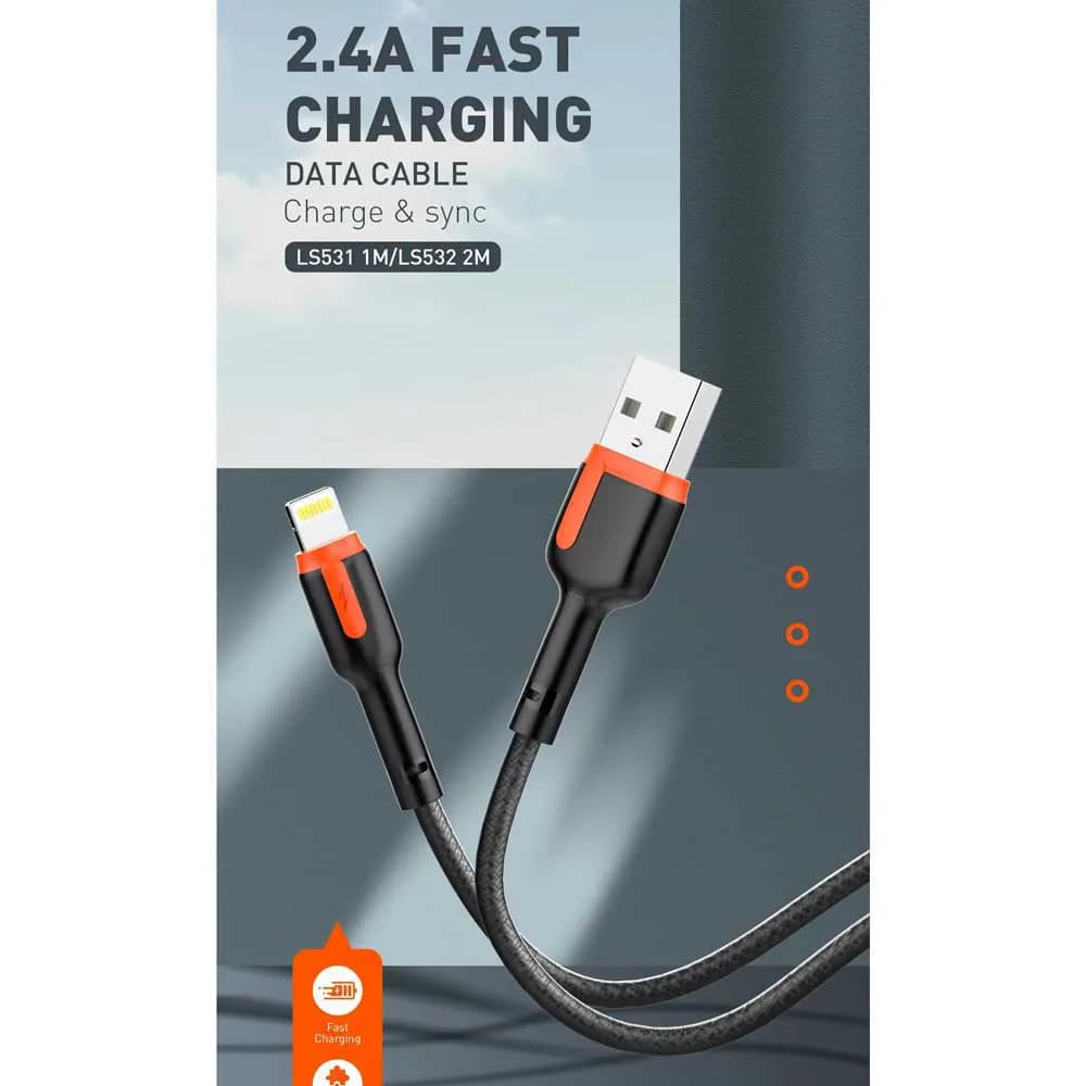 کابل شارژر تایپ سی الدینیو مدل LS531 — تصویر ۴