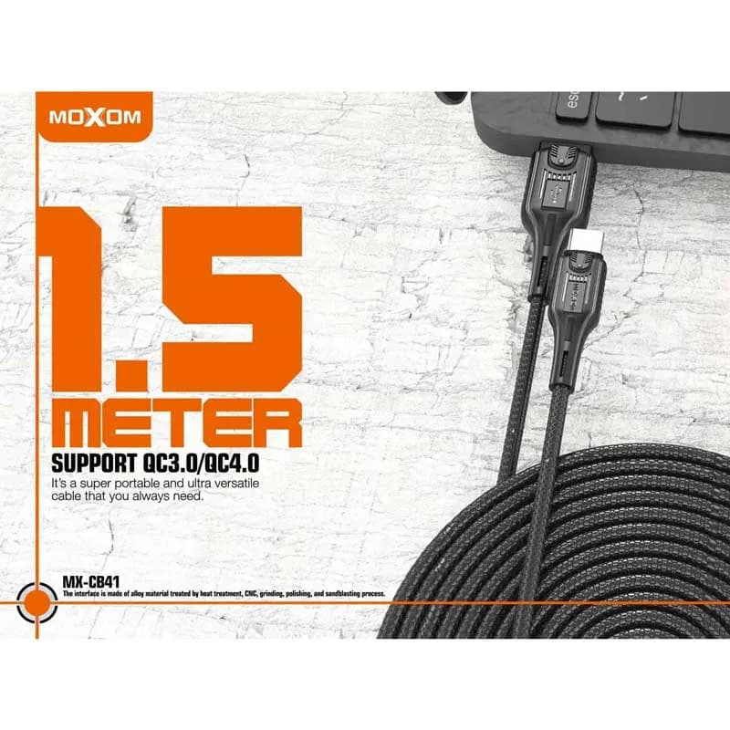 کابل شارژر موکسوم میکرو مدل MX-CB41 — تصویر ۴