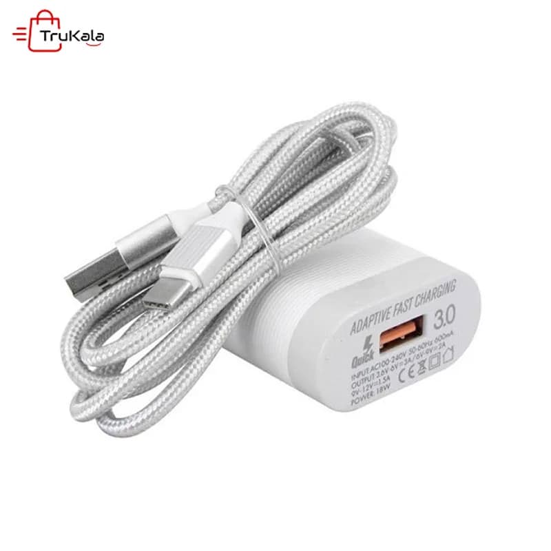 شارژر دیواری الدینیو میکرو مدل A303Q — تصویر ۵
