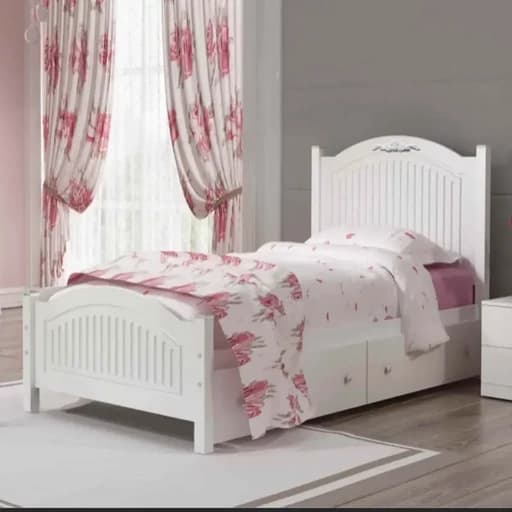 تخت خواب یک نفره مدل صبا عرض 90 مبلمان فرنا مدل 1143261