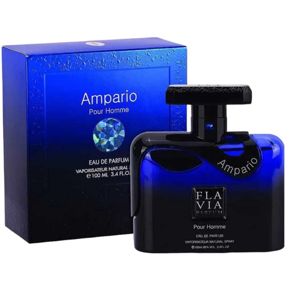 ادکلن مردانه فلاویا امپاریو پور هوم Flavia ampario pour homme حجم ۱۰۰ میل