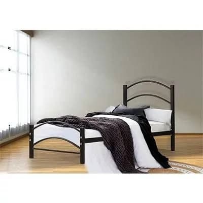 تخت تک نفره شادی / تخت خواب فلزی مبلمان فرنا مدل 1143197