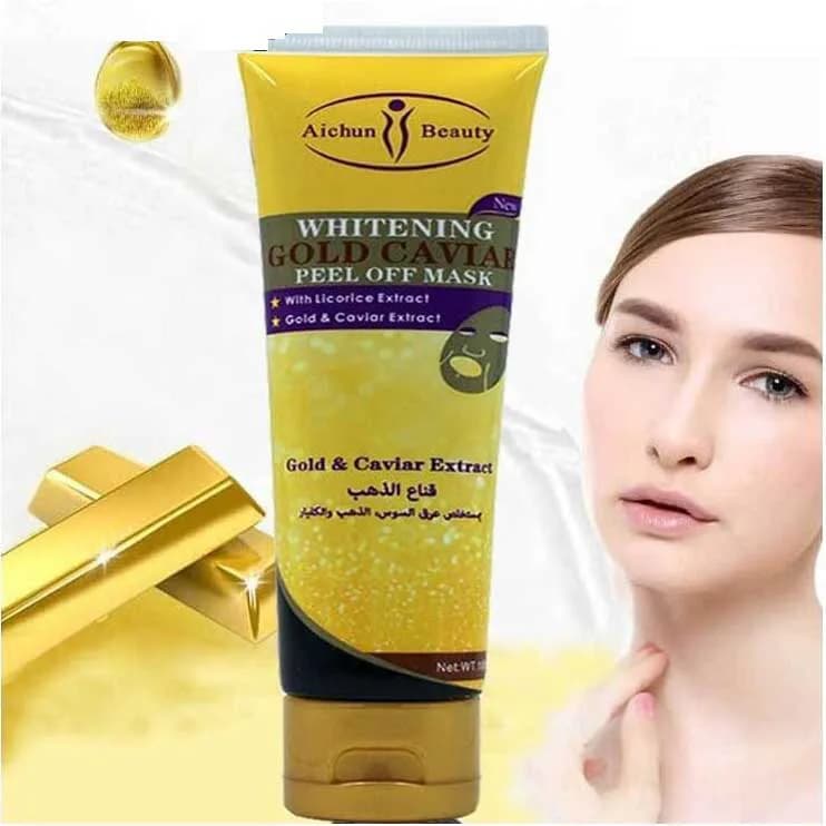 ماسک ضدچین و چروک خاویار طلایی آیچون بیوتی Aichun beauty — تصویر ۳