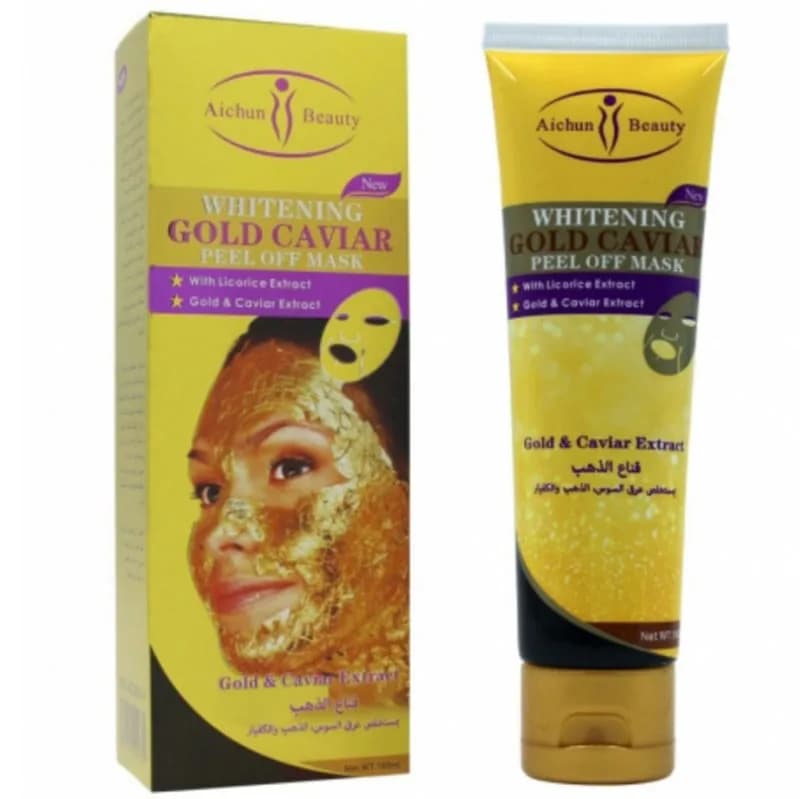 ماسک ضدچین و چروک خاویار طلایی آیچون بیوتی Aichun beauty