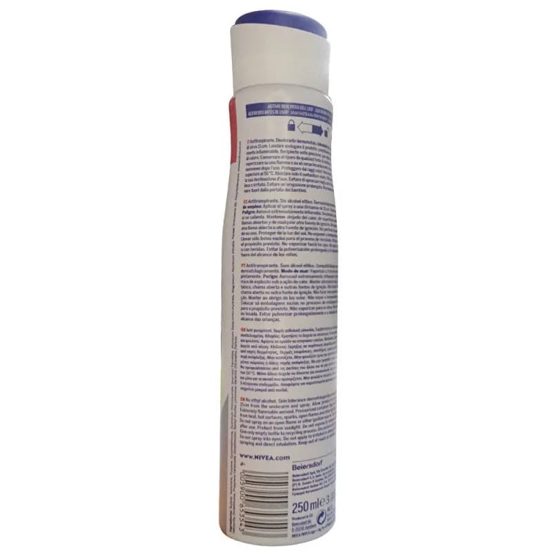 اسپری ضدتعریق زنانه دری کامفورت نیوا dry comfort حجم 250 میل — تصویر ۳