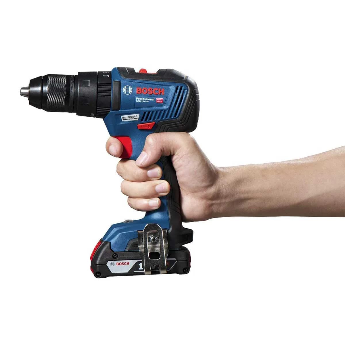 دریل شارژی چکشی بوش مدل GSB 18V-50 — تصویر ۵