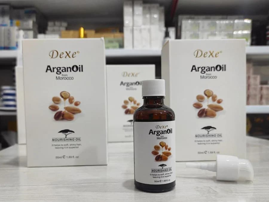 روغن آرگان دکس حجم 50 میلی Argan oil Dexe — تصویر ۵