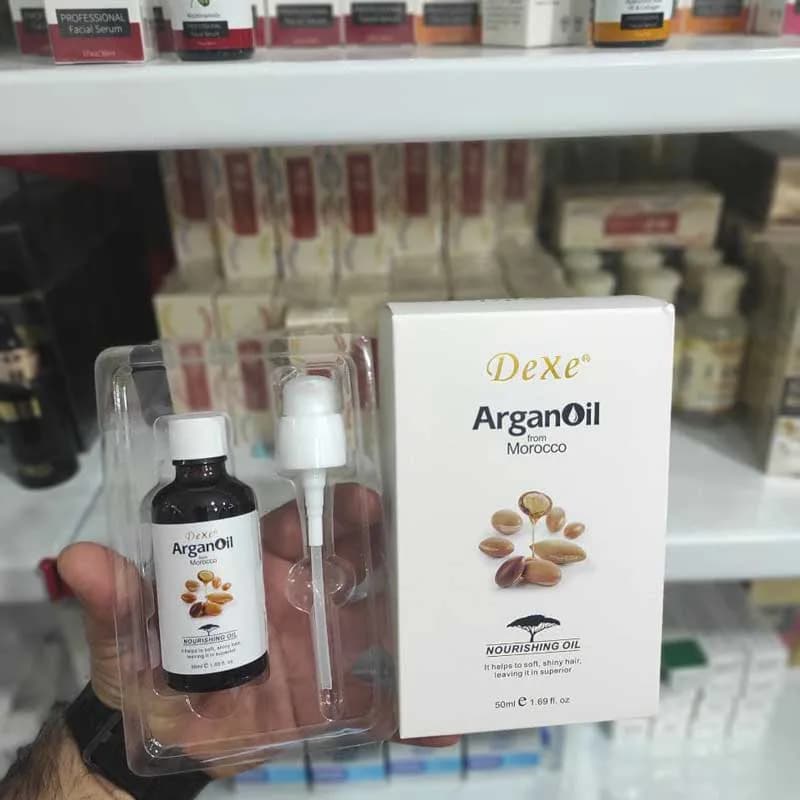 روغن آرگان دکس حجم 50 میلی Argan oil Dexe — تصویر ۷