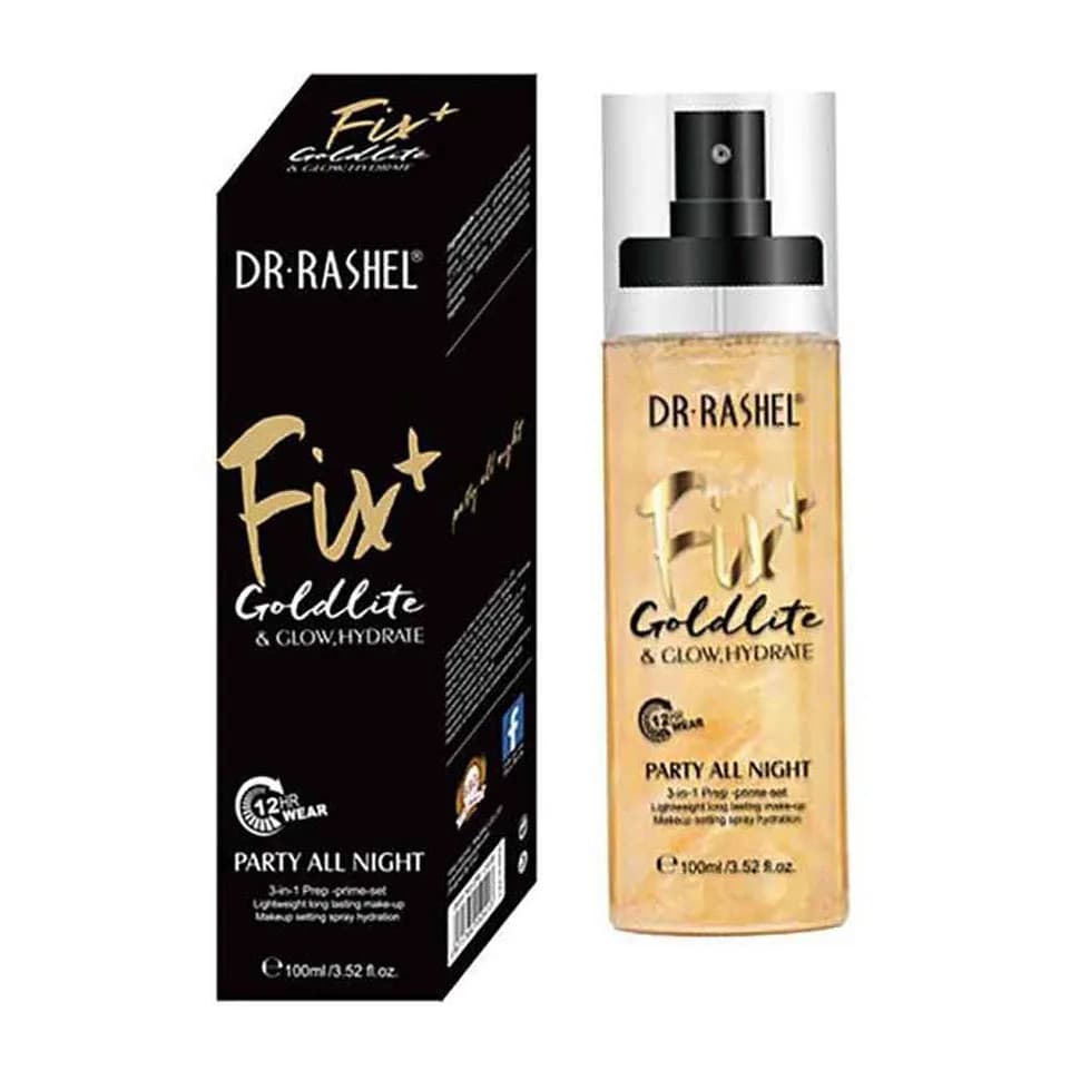 اسپری فیکساتور دکتر راشل مدل GOLD LITE DRL حجم ۱۰۰ میلی لیتر