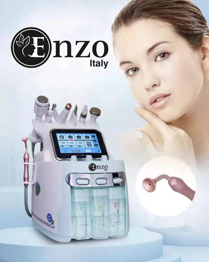 دستگاه هیدروفیشیال 7 کاره انزو بابل اکسیژن Enzo Italy — تصویر ۷
