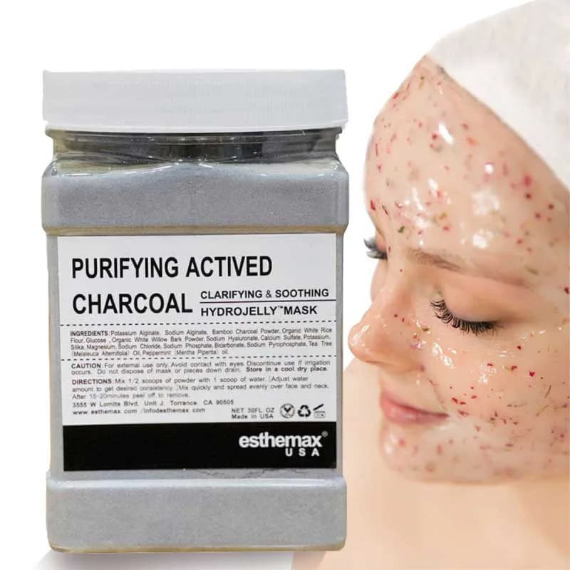 ماسک هیدروژلی کربن فعال استیمکس esthemax — تصویر ۳