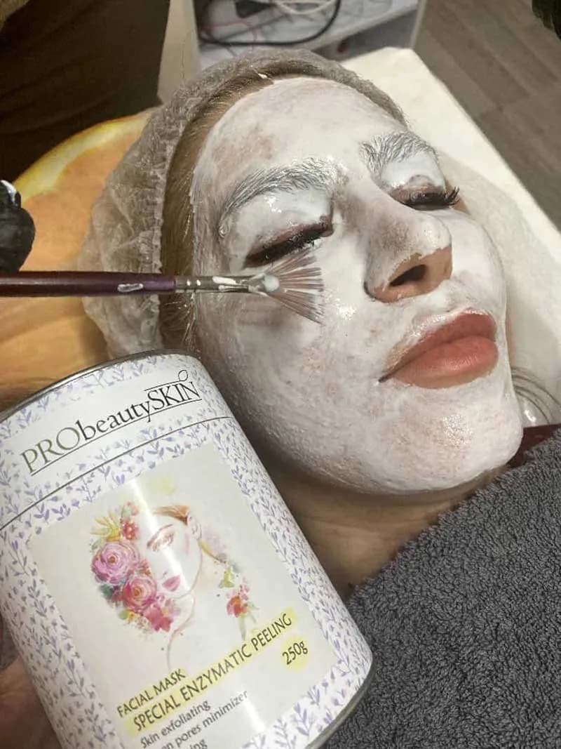 پیلینگ آنزیمی حرفه ای پروبیوتی probeauty حجم 250 گرم — تصویر ۲