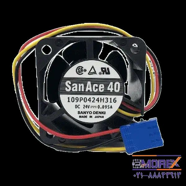 فن خنک کننده سان ایس 40 | SAN ACE 40 مدل 109P0424H316