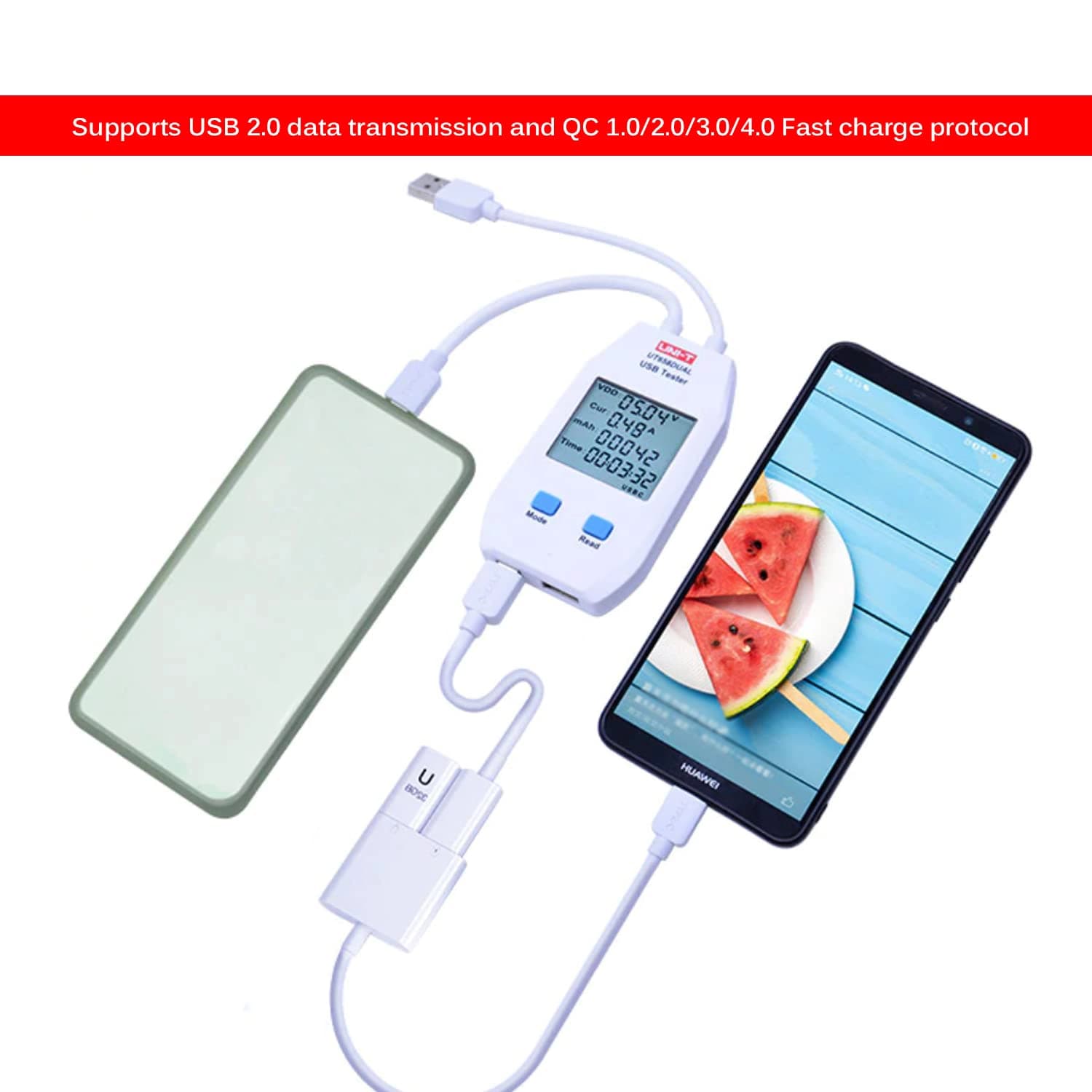 تستر USB یونی تی | UNI-T مدل UT658DUAL — تصویر ۶
