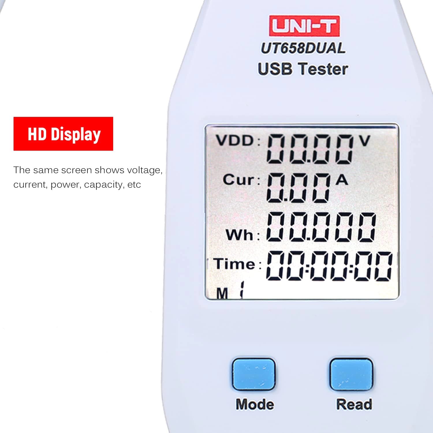 تستر USB یونی تی | UNI-T مدل UT658DUAL — تصویر ۴