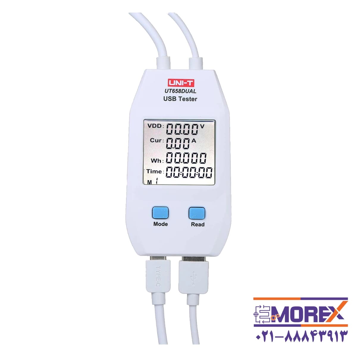 تستر USB یونی تی | UNI-T مدل UT658DUAL — تصویر ۲