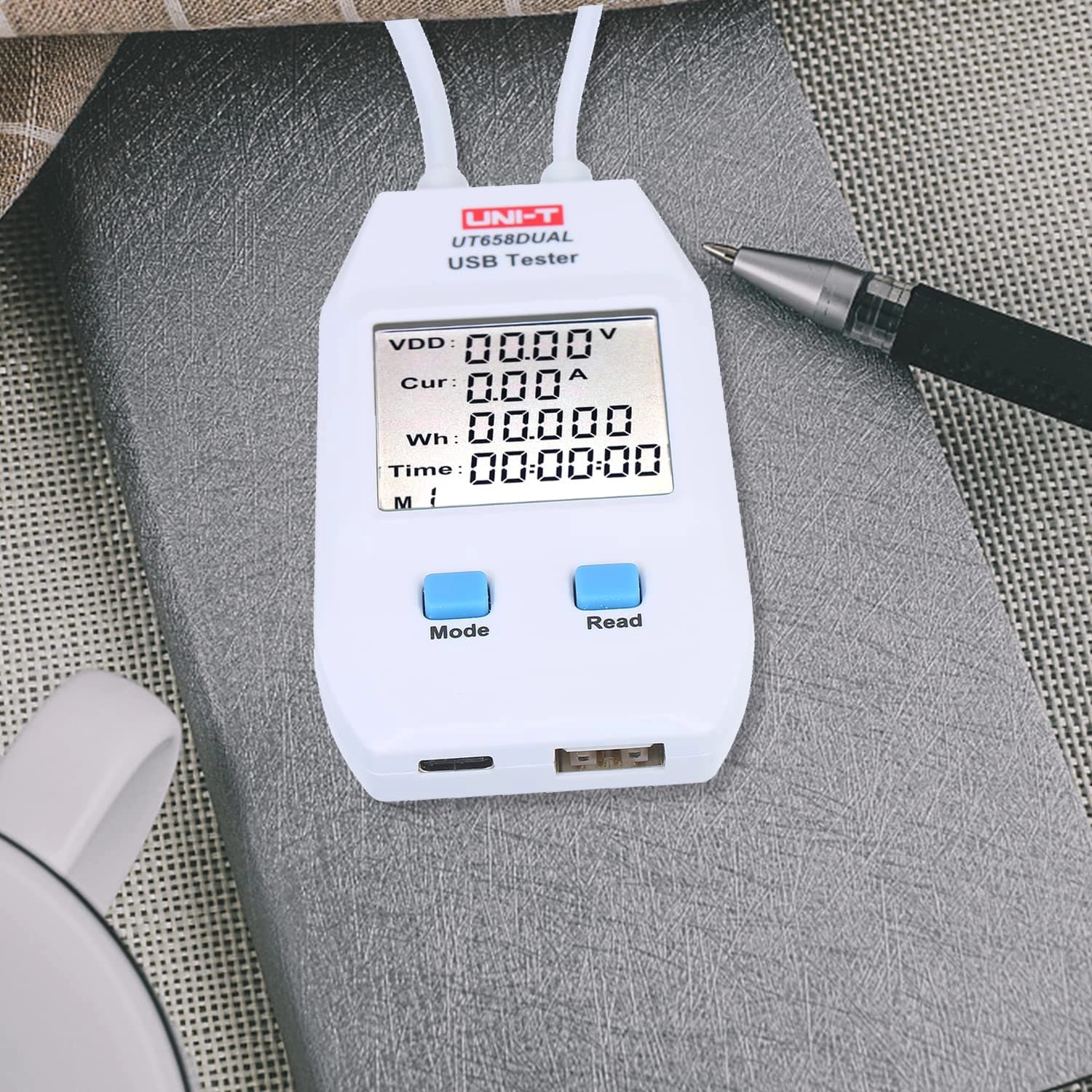 تستر USB یونی تی | UNI-T مدل UT658DUAL — تصویر ۷