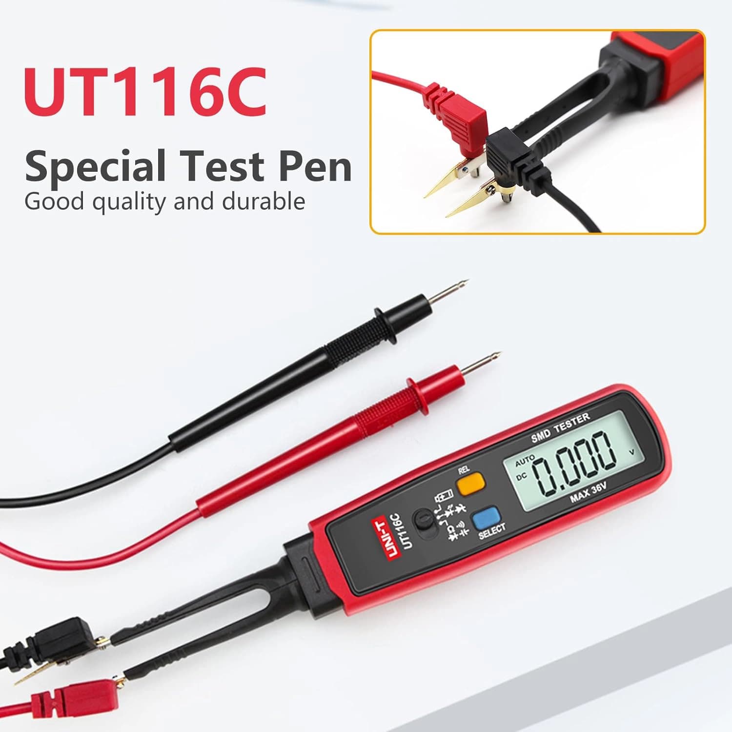 تستر SMD یونی تی | UNI-T مدل UT116C — تصویر ۴