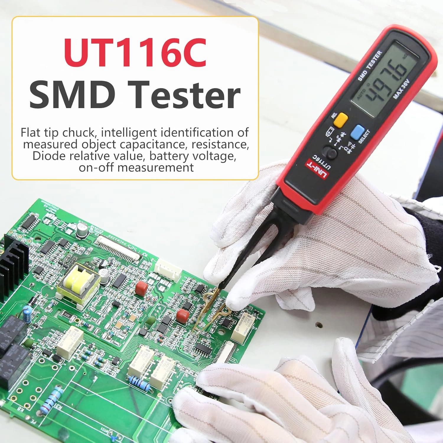 تستر SMD یونی تی | UNI-T مدل UT116C — تصویر ۶