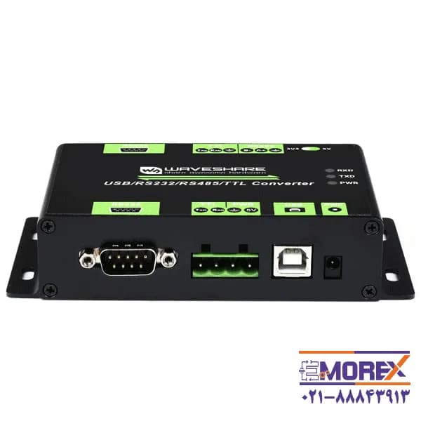 مبدل صنعتی ویوشیر | WAVESHARE مدل USB/RS232/RS485/TTL Converter — تصویر ۴