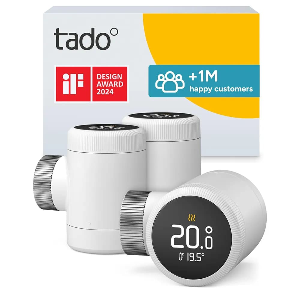 ترموستات هوشمند رادیاتور بسته 3 عددی برند tado° مدل (AZ) [ML]
