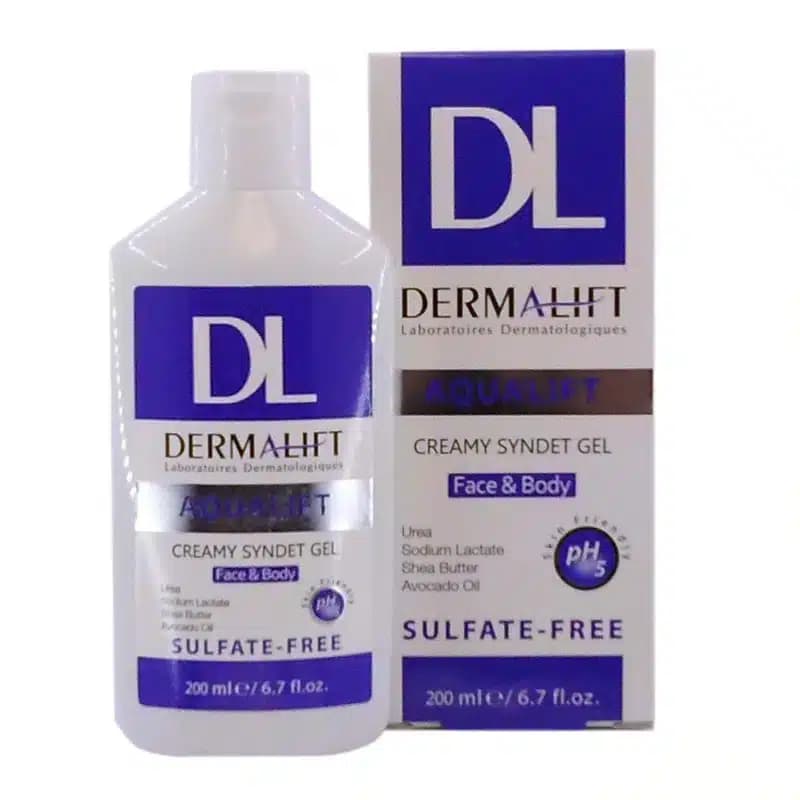 ژل شوینده غیر صابونی کرمدار آکوالیفت درمالیفت 200 میل — تصویر ۲