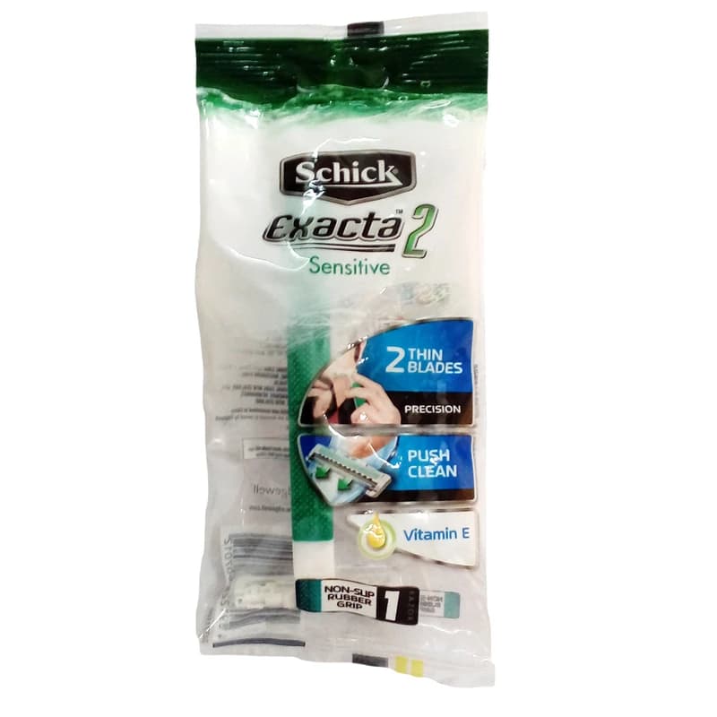تیغ خودتراش شیک مدل Exacta 2 Sensitive بسته 1 عددی