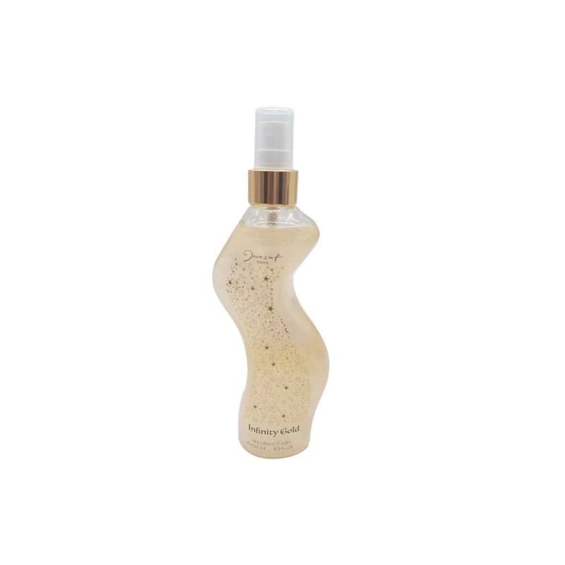 بادی اسپلش زنانه شاین دار ژک ساف مدل Infinity Gold حجم 250 میل