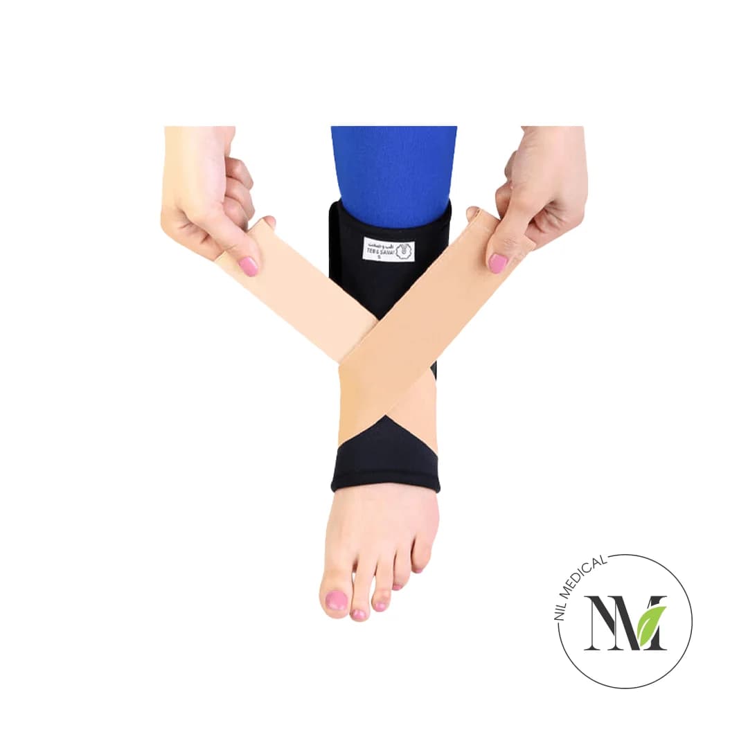 قوزک بند تک سایز (نئوپرن) طب و صنعت 16500 — تصویر ۳