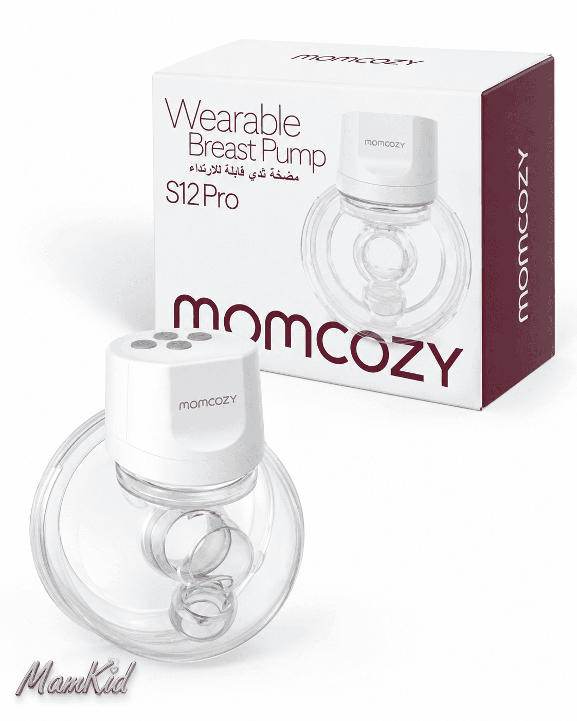 شیردوش برقی و شارژی مام کوزی | Momcozy مدل S12 Pro (اورجینال) — تصویر ۳