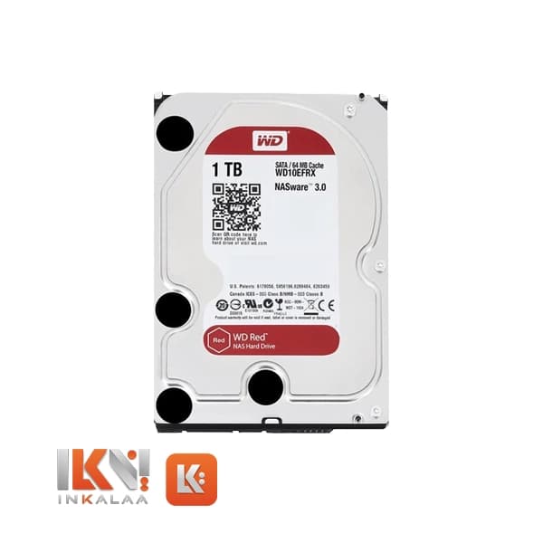 هارد وسترن دیجیتال مدل Red WD20EFRX ظرفیت 1TB